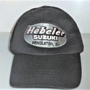 Vintage Headliner HEBELER SUZUKI Pendleton Baseball Cap One Size Hat Advert